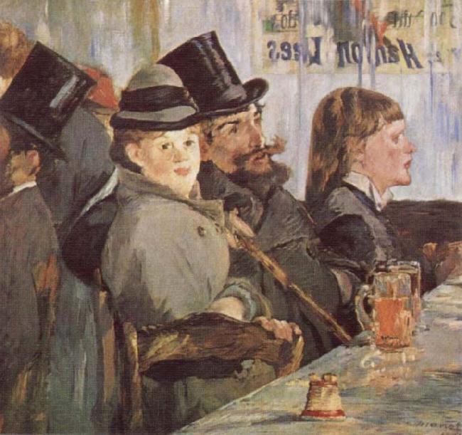 Edouard Manet At the Cafe Norge oil painting art